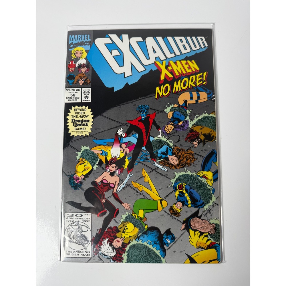 Excalibur 58 Marvel Comics 1992 X-Men No More Joe Madureira Nightcrawler Phoenix